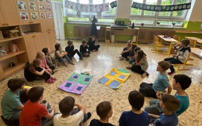 Děti z družiny připravily vlastní divadelní představení