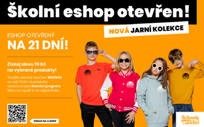 Školní eshop otevřen