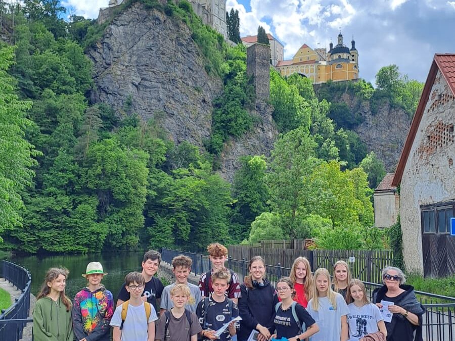 7. B na výletě ve Vranově