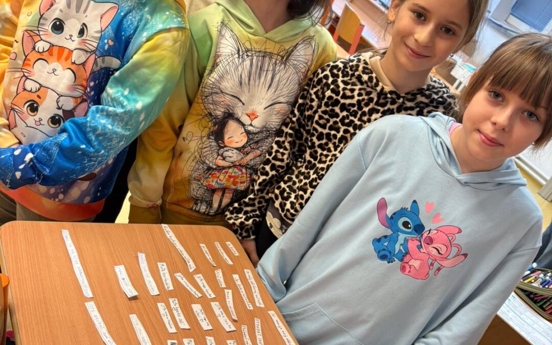 Čtvrťáci rozdávali laskavost