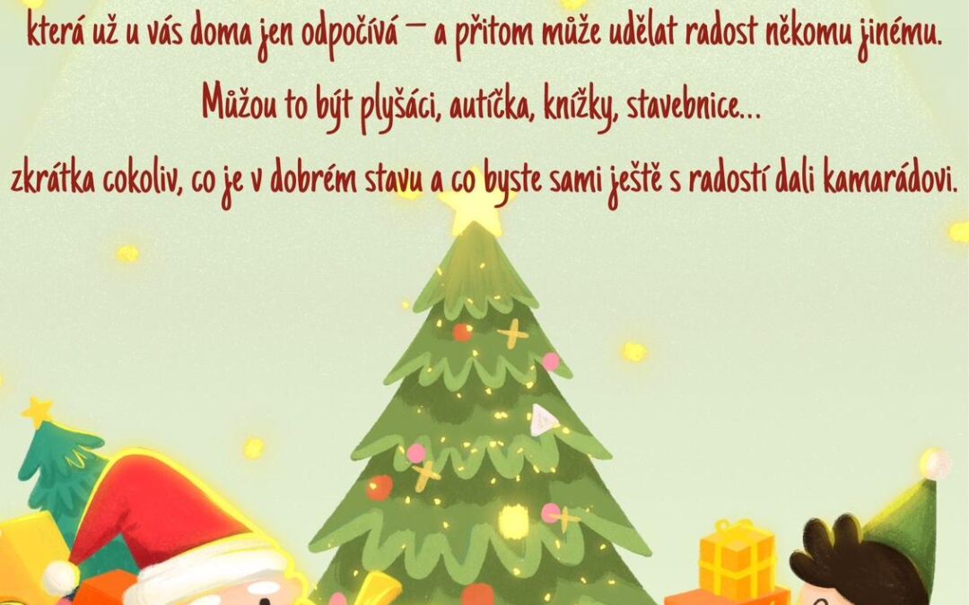 Darujte hračku, udělejte radost