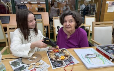 Vánoční tvoření se seniory