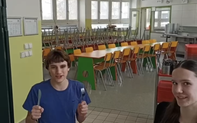 Deváťáci natáčí školu ve francouzštině