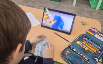 Tajemství papírového motýla ožilo ve 2. B