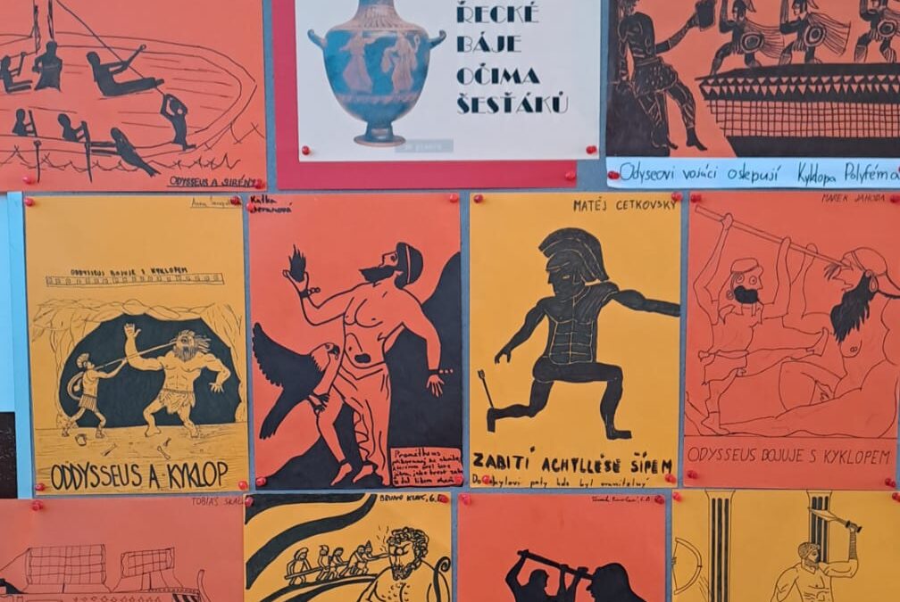 Šesťáci v kůži antických umělců