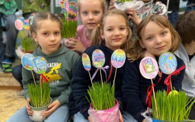 Velikonoční tvoření prvňáčků