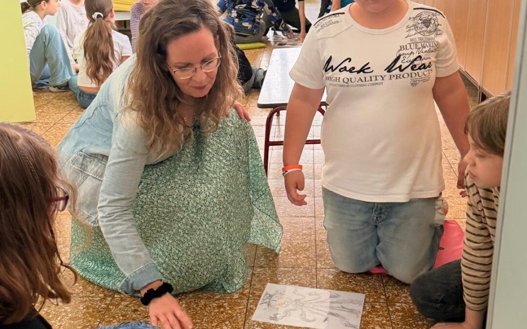 Třeťáci si angličtinu zpestřili příšerkami