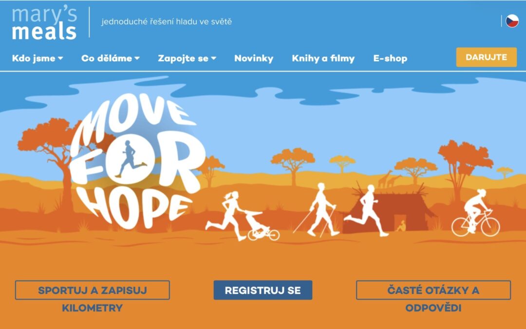 Druháci se zapojili do MOVE FOR HOPE